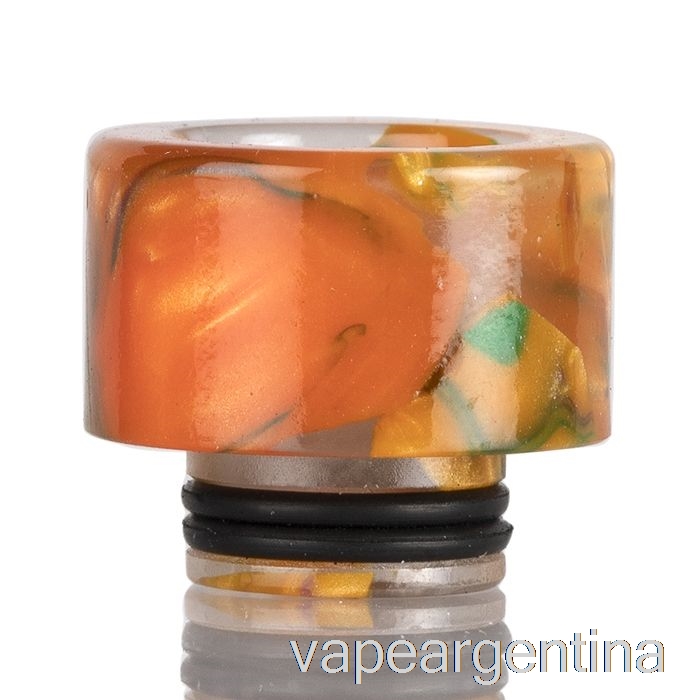 Vape Naranja Con Punta De Goteo De Resina De Calibre Ancho 510 Descartable